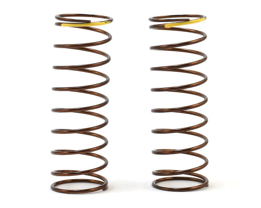 Tekno RC 63mm Rear Shock Spring Set (Yellow - 2.82lb/in) (1.3x9.875) (TKR7245)