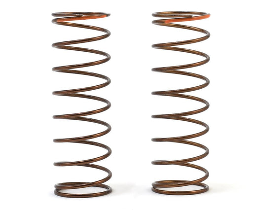 Tekno RC 63mm Rear Shock Spring Set (1.3x9.375) (Orange - 3.01lb/in) (TKR7246)