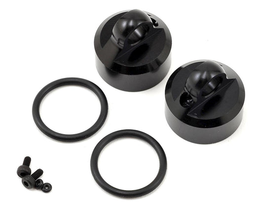 Tekno RC Aluminum Shock Caps (2) (Emulsion/Vented/Non-Vented) (TKR8702)