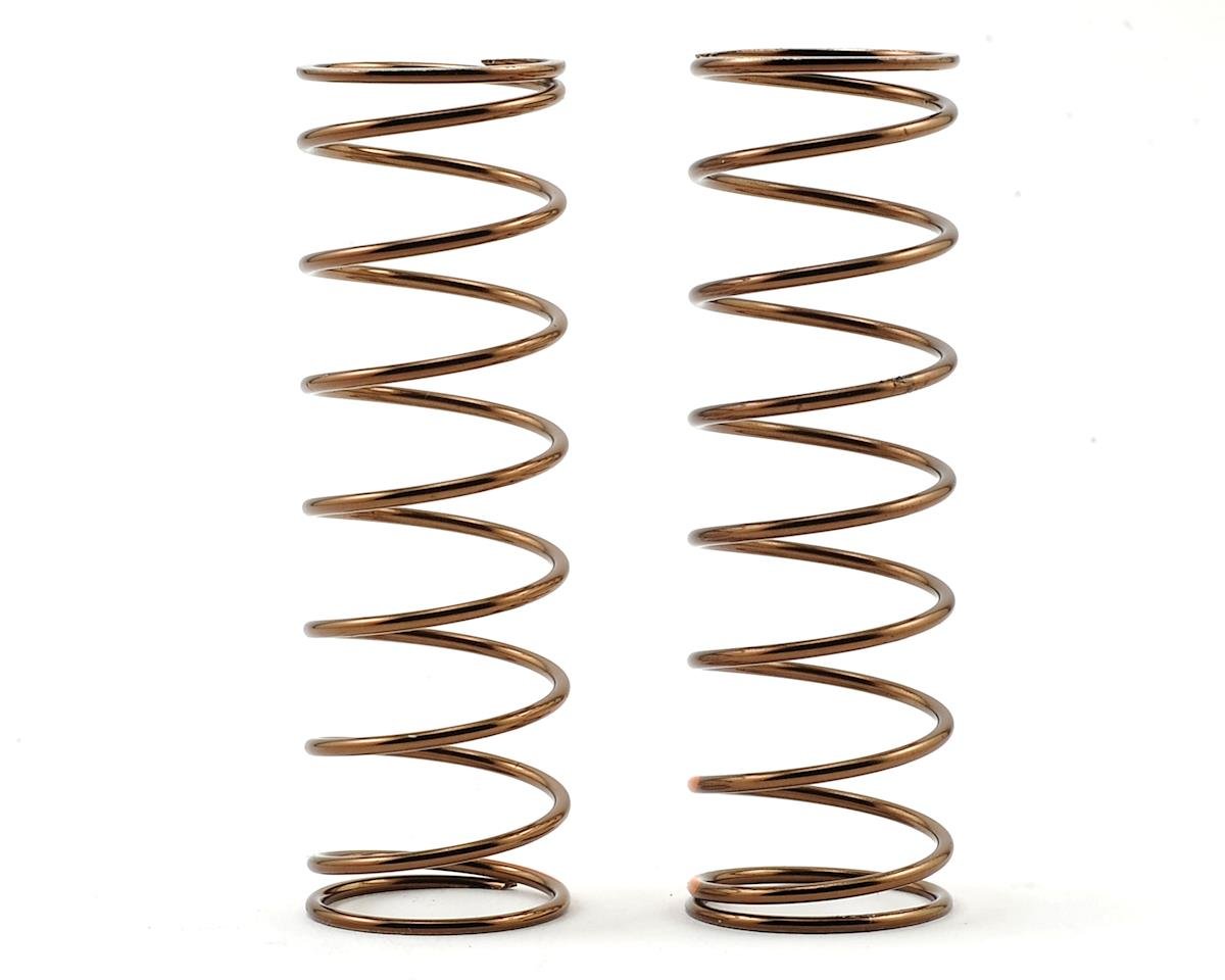 Tekno RC Low Frequency 75mm Front Shock Spring Set (Orange - 4.91lb/in) (TKR8767)