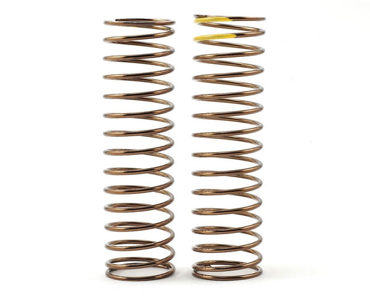 Tekno RC Low Frequency 85mm Rear Shock Spring Set (Yellow - 2.59lb/in) (TKR8772)