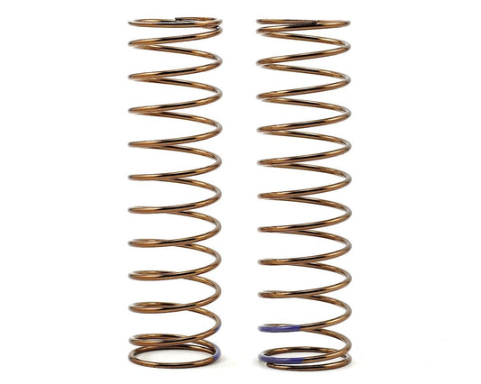Tekno RC Low Frequency 85mm Rear Shock Spring Set (Purple - 3.37lb/in) (TKR8776)