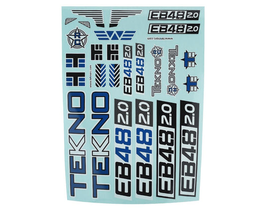 Tekno RC EB48 2.0 Decal Sheet (TKR9246)