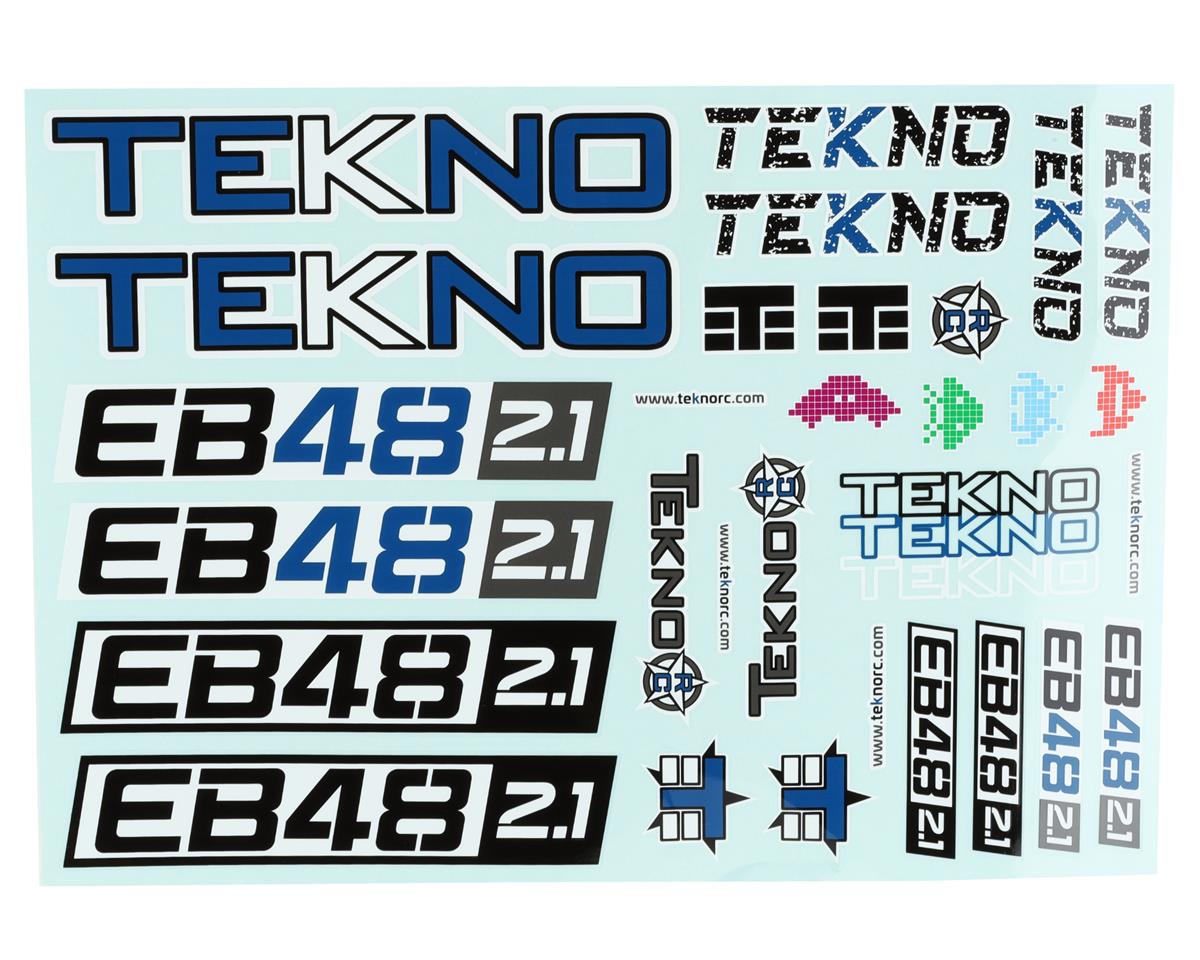 Tekno RC EB48 2.1 Decal Sheet (TKR9247)