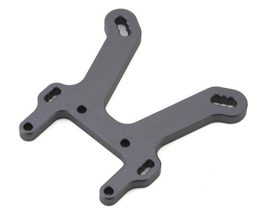 Tekno RC NB48 2.0 Aluminum Split Front Shock Tower (Gunmetal) (TKR9268E)
