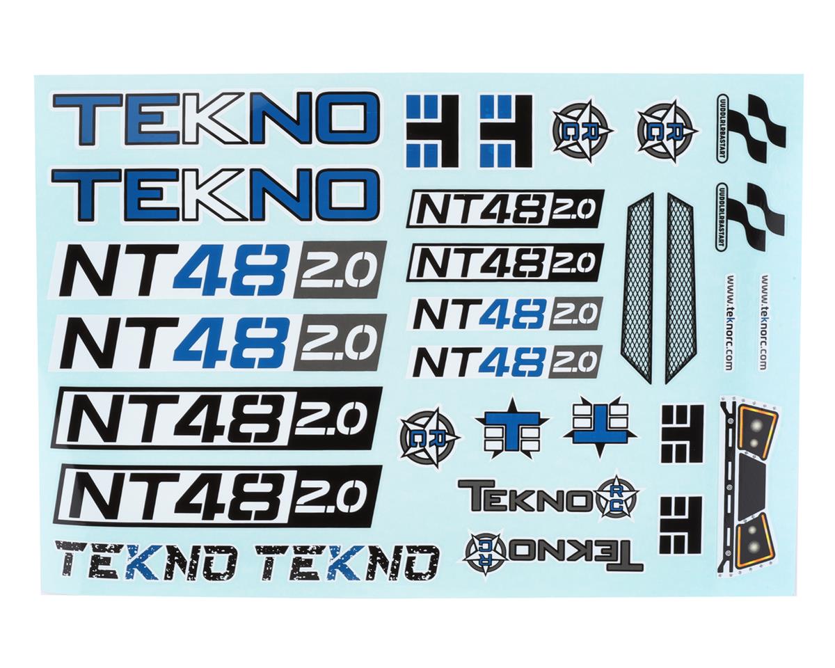 Tekno RC NT48 2.0 Decal Sheet (TKR9446)