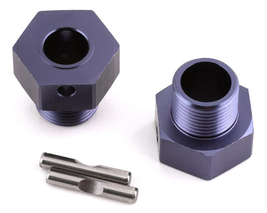 Tekno RC ET/NT48 2.0 Aluminum 17mm Hex Wheel Hub Set (Gun Metal) (2) (TKR9673)