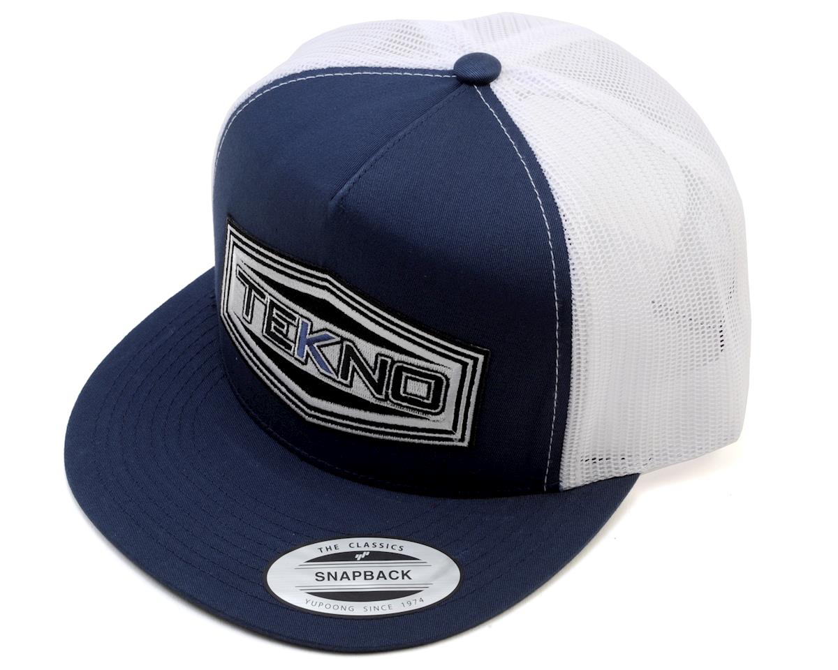 Tekno RC Flat Bill Mesh Back Trucker Cap (TKRHAT11F)