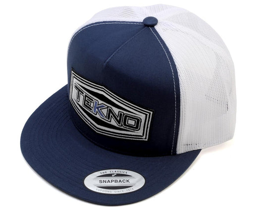 Tekno RC Flat Bill Mesh Back Trucker Cap (TKRHAT11F)