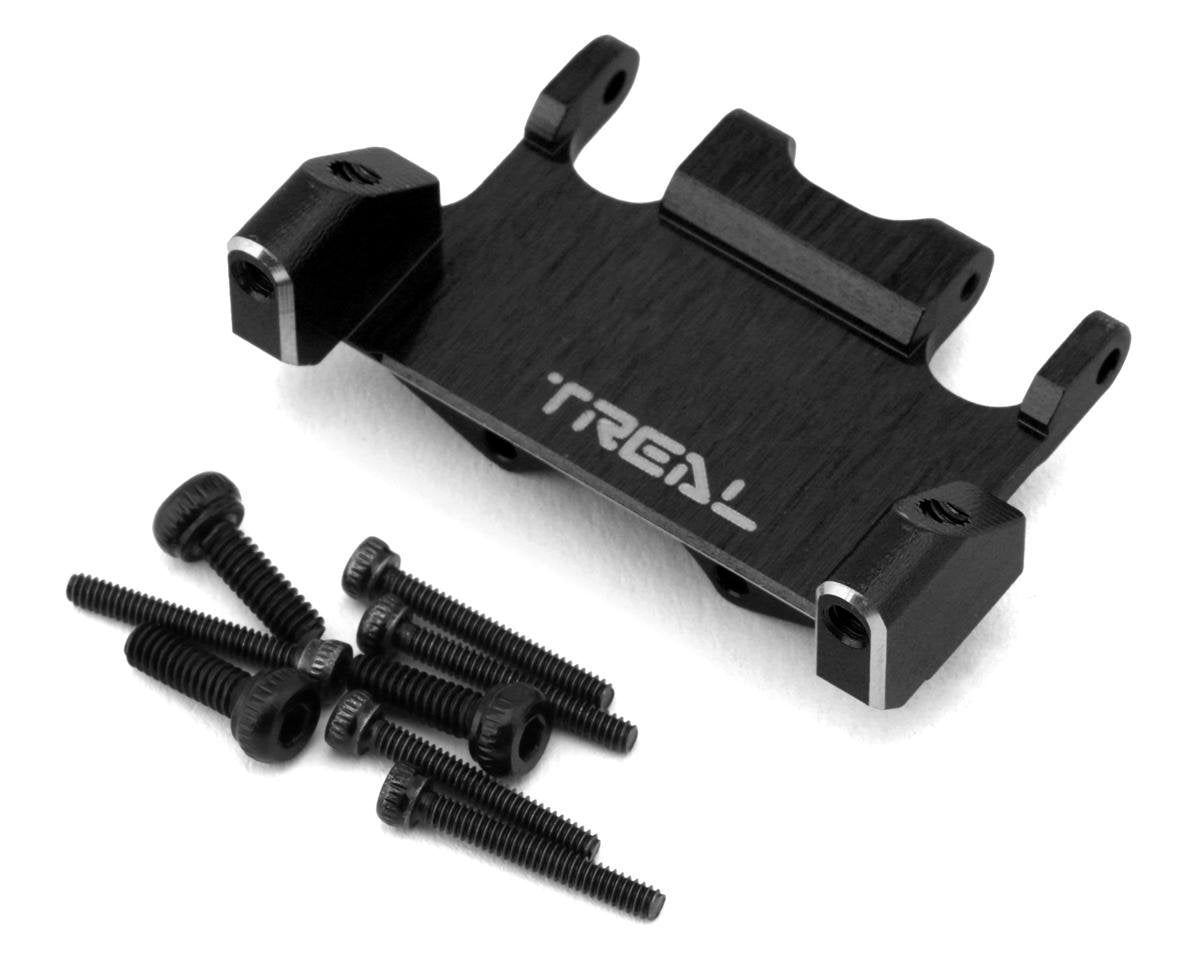 Treal Hobby Axial AX24 Aluminum Servo Mount (Black) (EcoPower/Emax) (TLHTAX24-01)