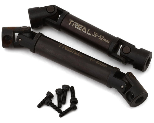 Treal Hobby Axial AX24 Hardened Steel Driveshaft Set (2) (TLHTAX24-16)