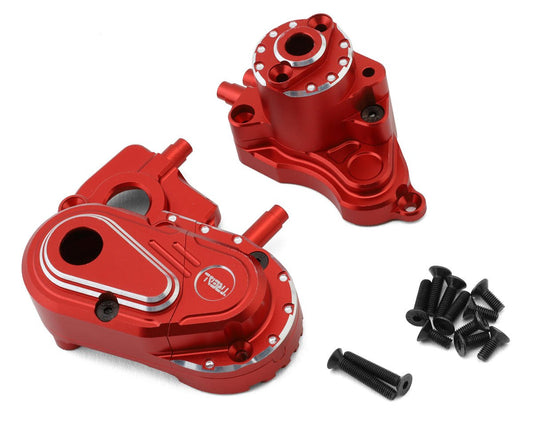 Treal Hobby Axial Capra CNC Aluminum Transmission Case (Red) (TLHTCAPRA-19)