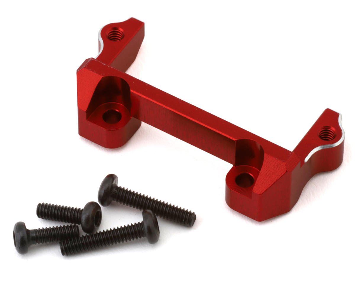 Treal Hobby FCX24 Aluminum Steering Servo Mount (Red) (TLHTFCX24-18)