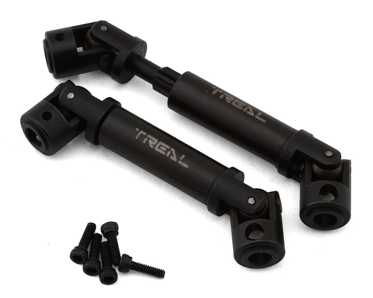 Treal Hobby FCX24 Hardened Steel Center Driveshaft (2) (TLHTFCX24-27)