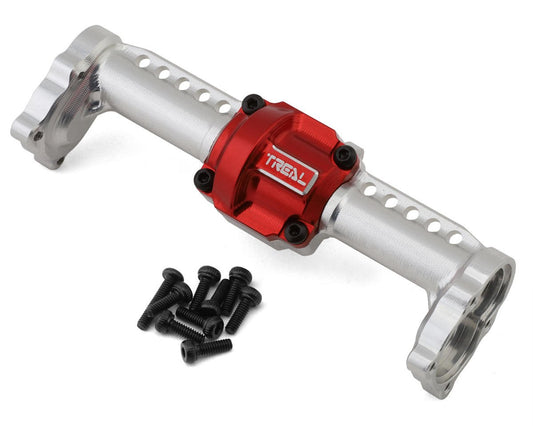 Treal Hobby FCX24 Aluminum Rear Portal Axle Housing (Silver) (TLHTFCX24-32)