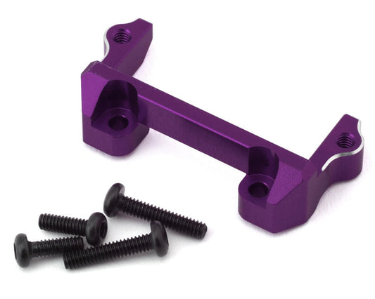Treal Hobby FCX24 Aluminum Steering Servo Mount (Purple) (TLHTFCX24-50)