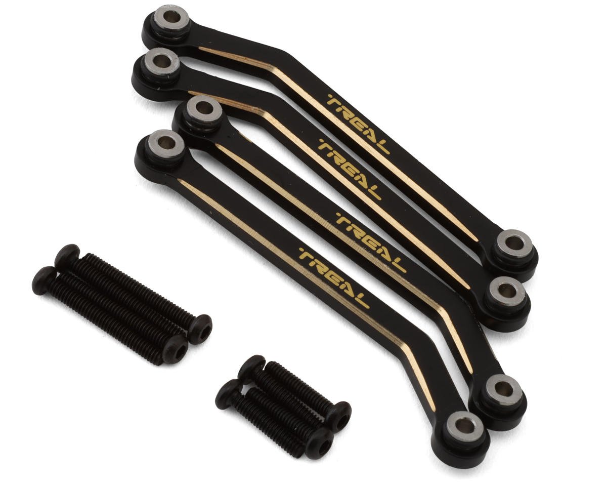 Treal Hobby FCX24 Brass High Clearance Lower Links Set (4p) (17.5g) (TLHTFCX24-58)