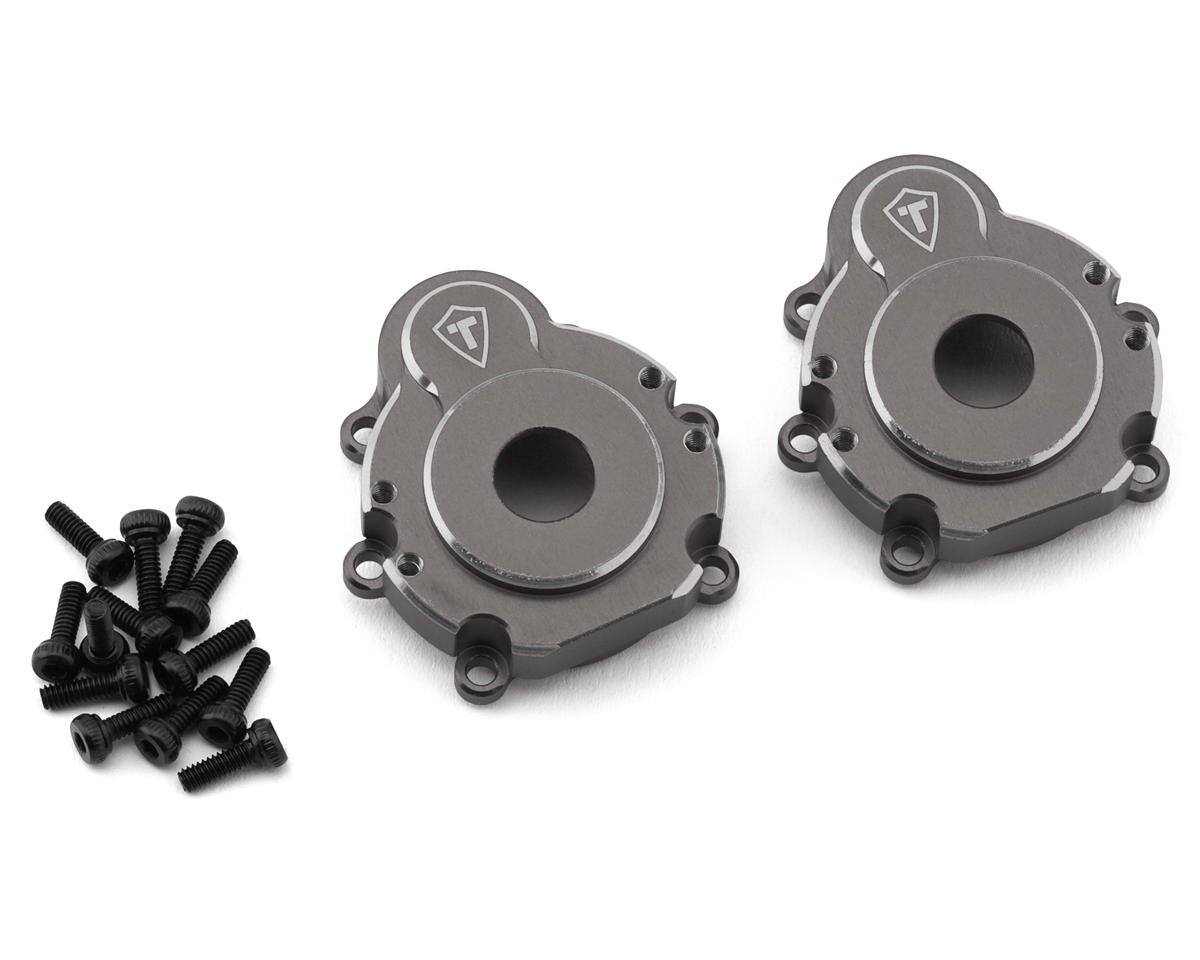 Treal Hobby Redcat Gen9 Aluminum Outer Portal Covers (Titanium) (2) (TLHTGEN9-18)
