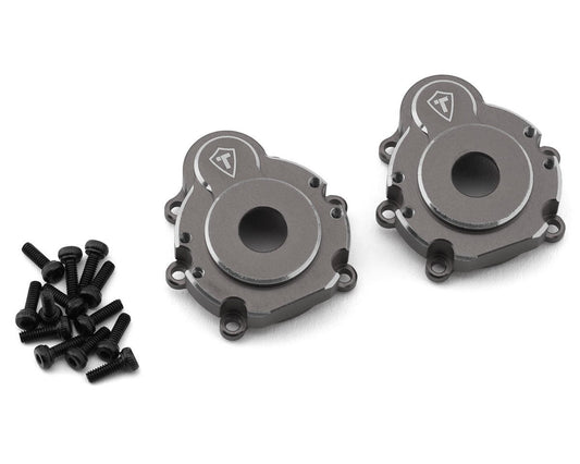 Treal Hobby Redcat Gen9 Aluminum Outer Portal Covers (Titanium) (2) (TLHTGEN9-18)