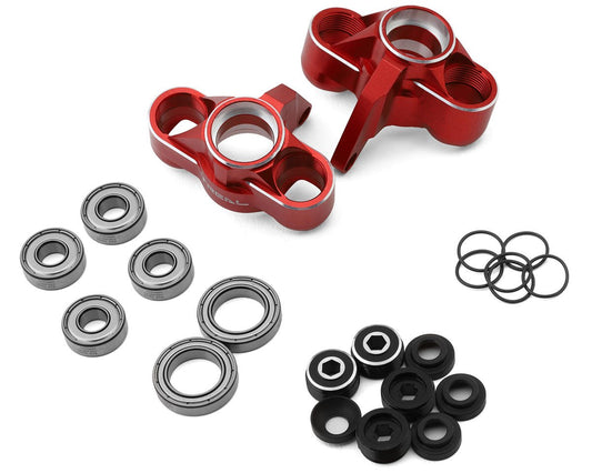 Treal Hobby Arrma Kraton 6S EXB Aluminum Front Steering Knuckles (Red) (2) (TLHTKRATON-06)