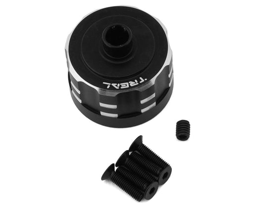 Treal Hobby Arrma Kraton 6S EXB Aluminum Differential Case Carrier (Black) (TLHTKRATON-09)