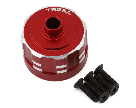 Treal Hobby Arrma Kraton 6S EXB Aluminum Differential Case Carrier (Red) (TLHTKRATON-10)