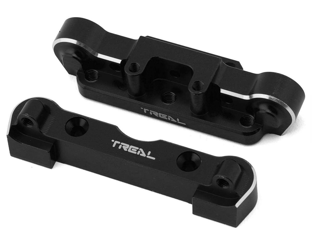 Treal Hobby Arrma Kraton 6S Front Lower Suspension Arm Mounts (Black) (TLHTKRATON-11)