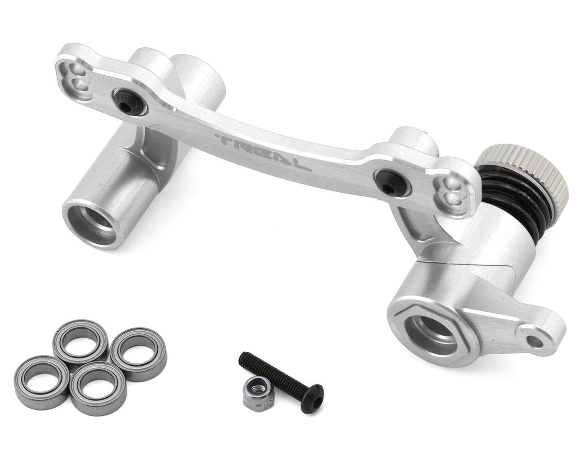 Treal Hobby Arrma Kraton 6S Aluminum Steering Rack Assembly (Silver) (TLHTKRATON-20)