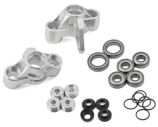 Treal Hobby Arrma Kraton 6S EXB Aluminum Front Steering Knuckles (Silver) (2) (TLHTKRATON-21)