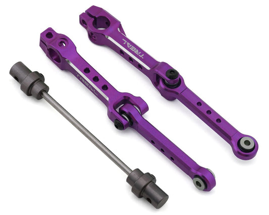 Treal Hobby Losi LMT CNC Aluminum Sway Bar Set (Purple) (2) (Front/Rear) (TLHTLMT-108)
