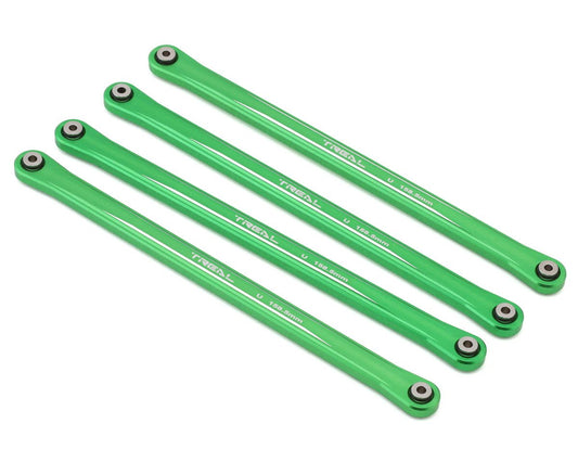 Treal Hobby Losi LMT Aluminum Upper 4-Link Bar Set (Green) (158.5mm) (TLHTLMT-116)