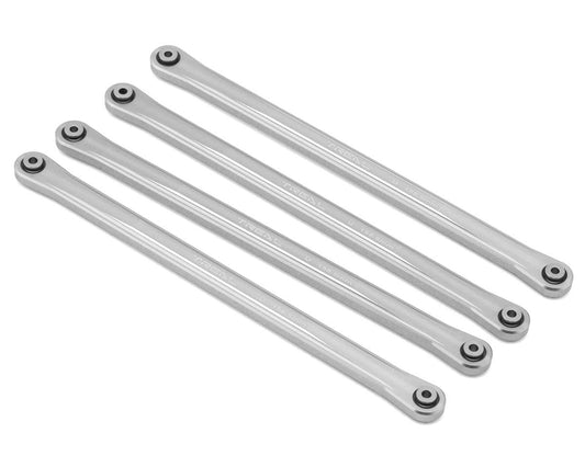 Treal Hobby Losi LMT Aluminum Upper 4-Link Bar Set (Silver) (158.5mm) (TLHTLMT-118)