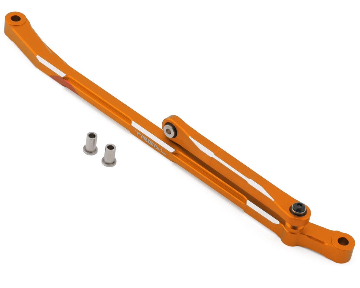 Treal Hobby Losi LMT Aluminum Steering Linkage (Orange) (TLHTLMT-132)