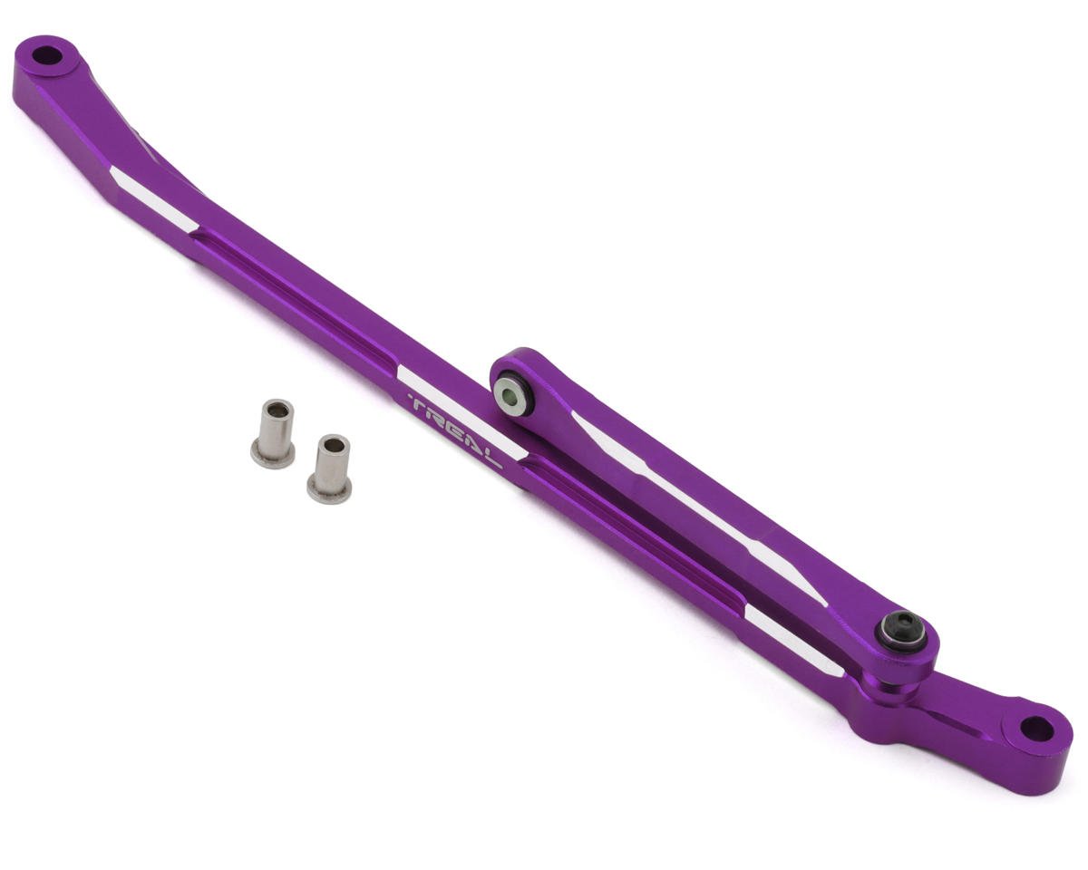 Treal Hobby Losi LMT Aluminum Steering Linkage (Purple) (TLHTLMT-133)