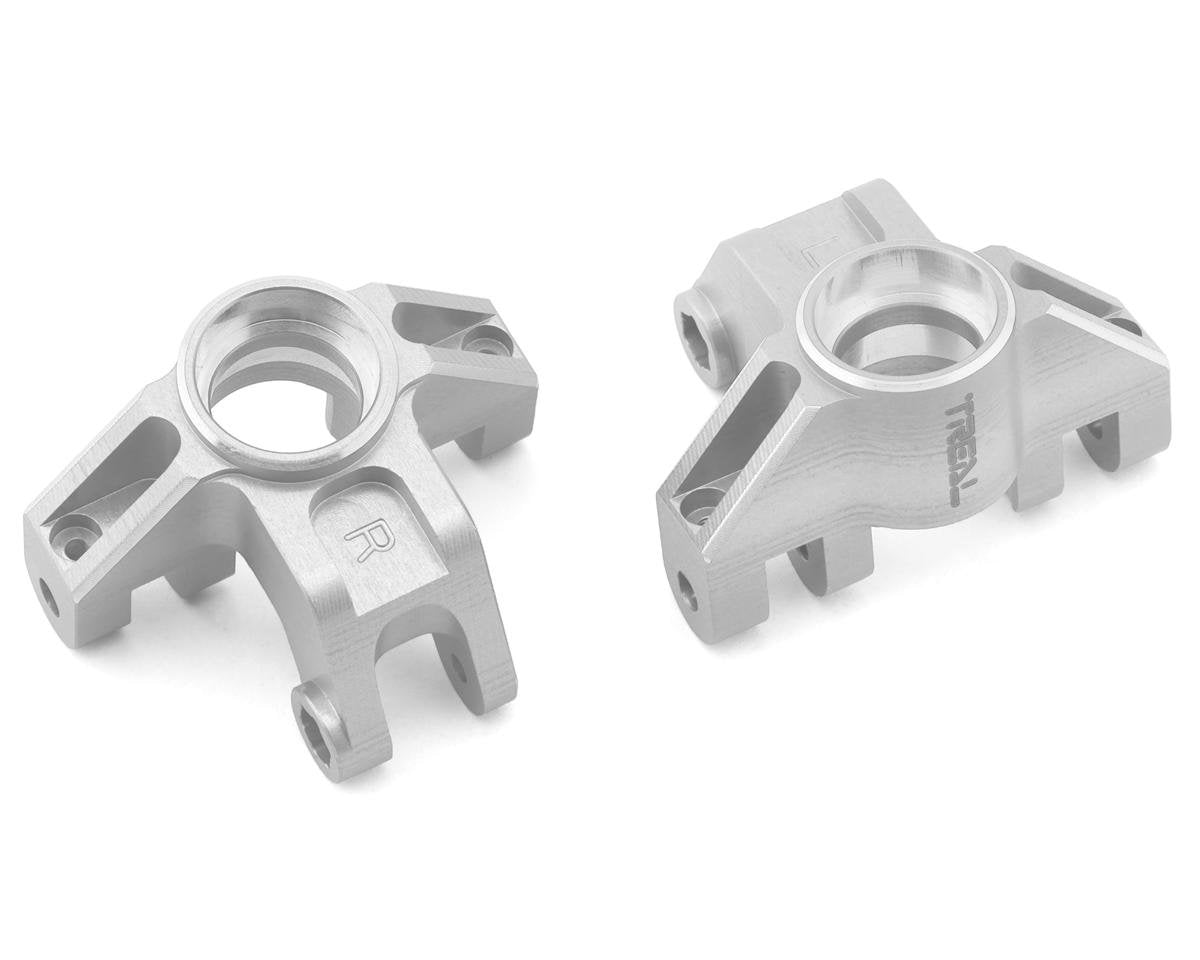 Treal Hobby Losi LMT Aluminum Front Steering Knuckle (Silver) (2) (TLHTLMT-14)