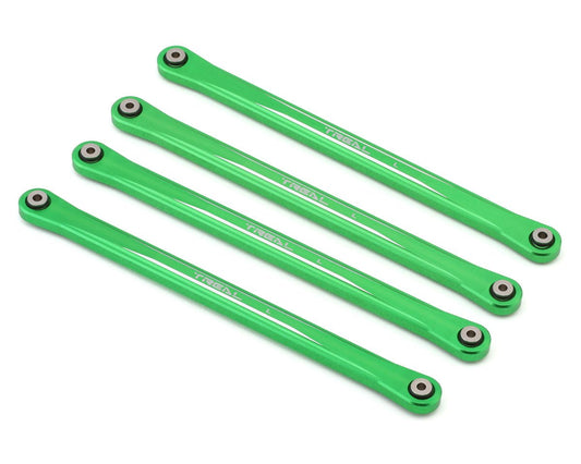 Treal Hobby Losi LMT Aluminum Lower Link Bars (4) (Green) (TLHTLMT-23)