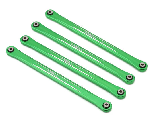 Treal Hobby Losi LMT Aluminum Upper Link Bars (Green) (4) (TLHTLMT-27)