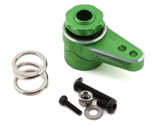 Treal Hobby Losi LMT Aluminum Servo Saver (25T) (Green) (TLHTLMT-35)