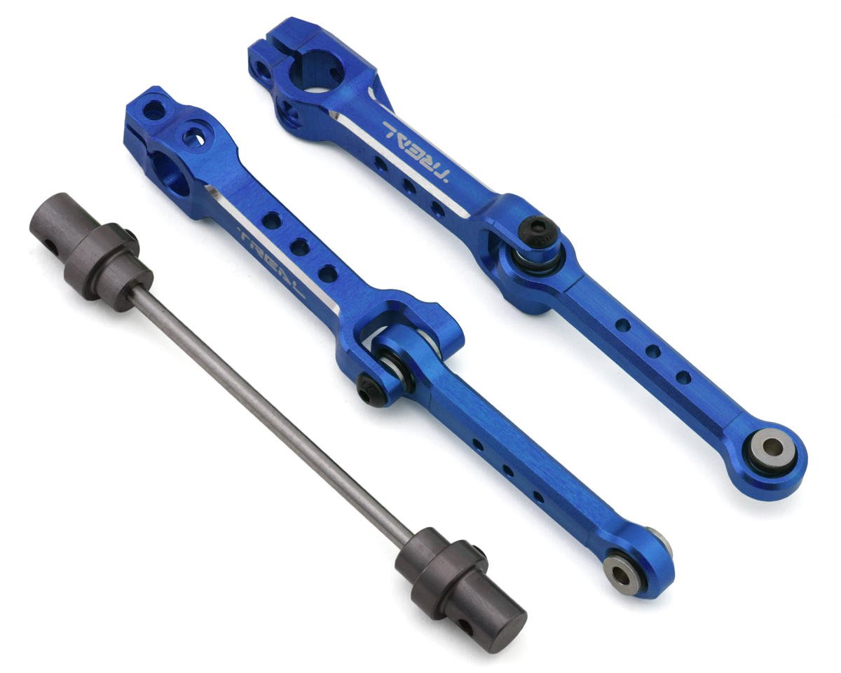 Treal Hobby Losi LMT CNC Aluminum Sway Bar Set (Blue) (2) (Front/Rear) (TLHTLMT-46)