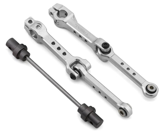 Treal Hobby Losi LMT CNC Aluminum Sway Bar Set (Silver) (2) (Front/Rear) (TLHTLMT-48)