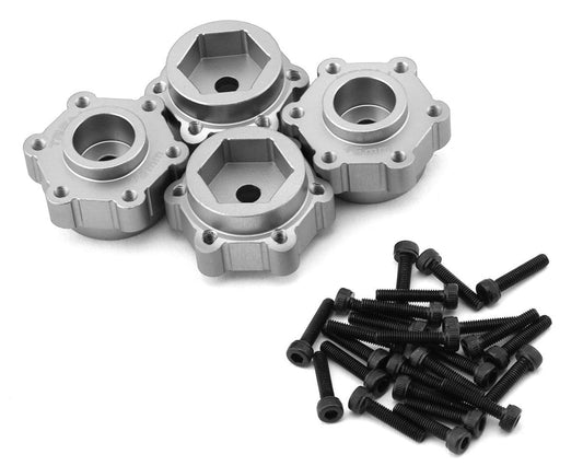 Treal Hobby Losi LMT V2 Aluminum Wheel Hub Spacer (Silver) (4) (+5mm) (TLHTLMT-64)