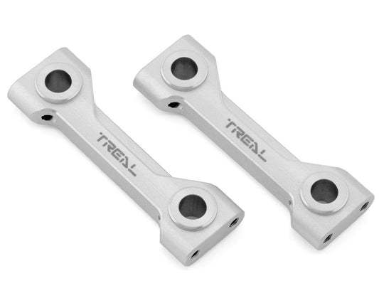 Treal Hobby Losi LMT Aluminum Front & Rear Cross Brace Set (Silver) (TLHTLMT-70)