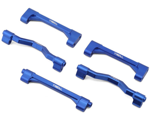 Treal Hobby Losi LMT Aluminum Chassis Cross Brace Set (Blue) (5) (TLHTLMT-87)