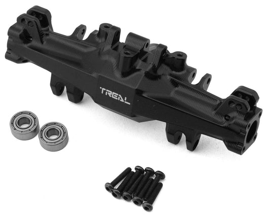 Treal Hobby Losi Mini LMT CNC Aluminum Axle Housing (Black) (TLHTLMT18-01)