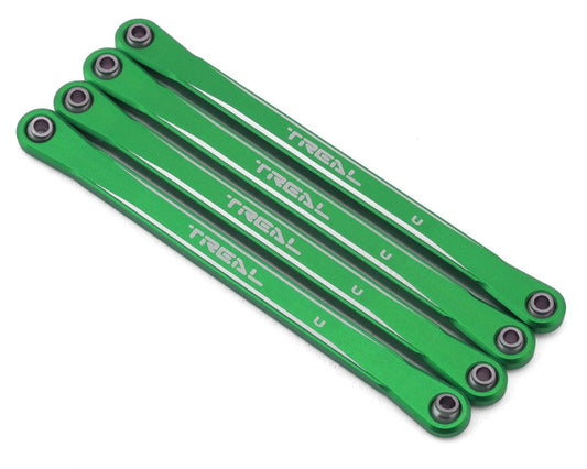 Treal Hobby Losi Mini LMT Aluminum Upper Suspension Links (Green) (4) (TLHTLMT18-39)