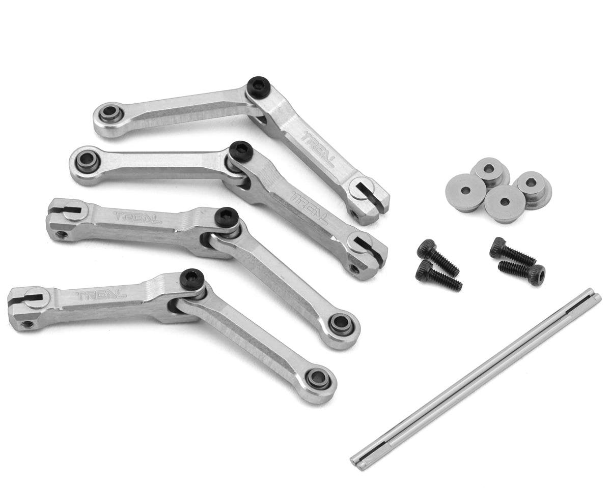 Treal Hobby Losi Mini LMT Aluminum Sway Bars & Torsional Set (Silver) (TLHTLMT18-69)