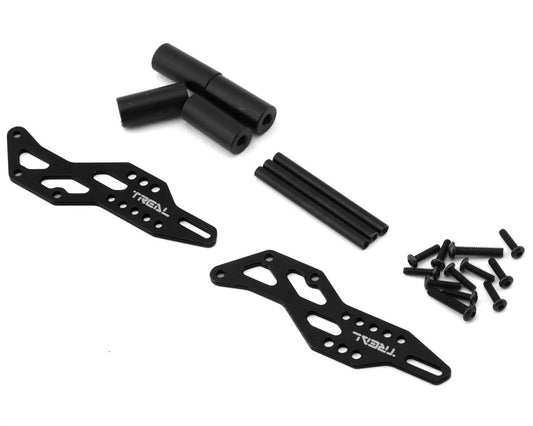 Treal Hobby Losi Mini LMT Aluminum Wheelie Bar Set (Black) (TLHTLMT18-80)