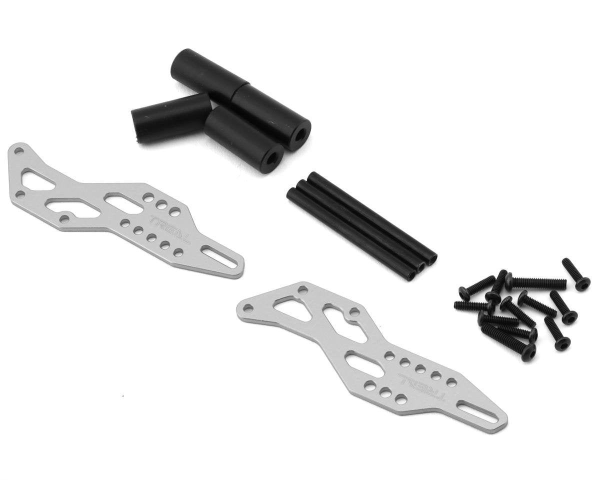 Treal Hobby Losi Mini LMT Aluminum Wheelie Bar Set (Silver) (TLHTLMT18-84)