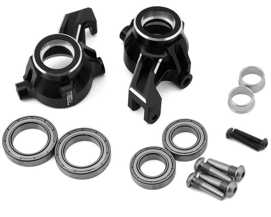 Treal Hobby Front Steering Knuckles for Traxxas Maxx (Black) (2) (TLHTMAXX-13)
