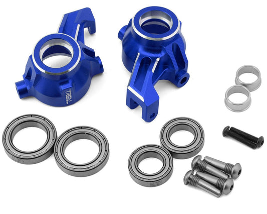 Treal Hobby Front Steering Knuckles for Traxxas Maxx (Blue) (2) (TLHTMAXX-14)